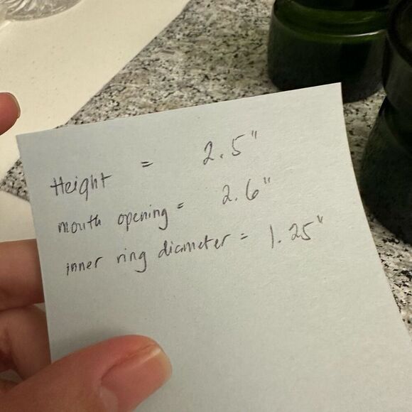 Dansk Designs Votive Candle Holder 3 Pc Rare avocado green Vintage Denmark - Picture 6 of 6